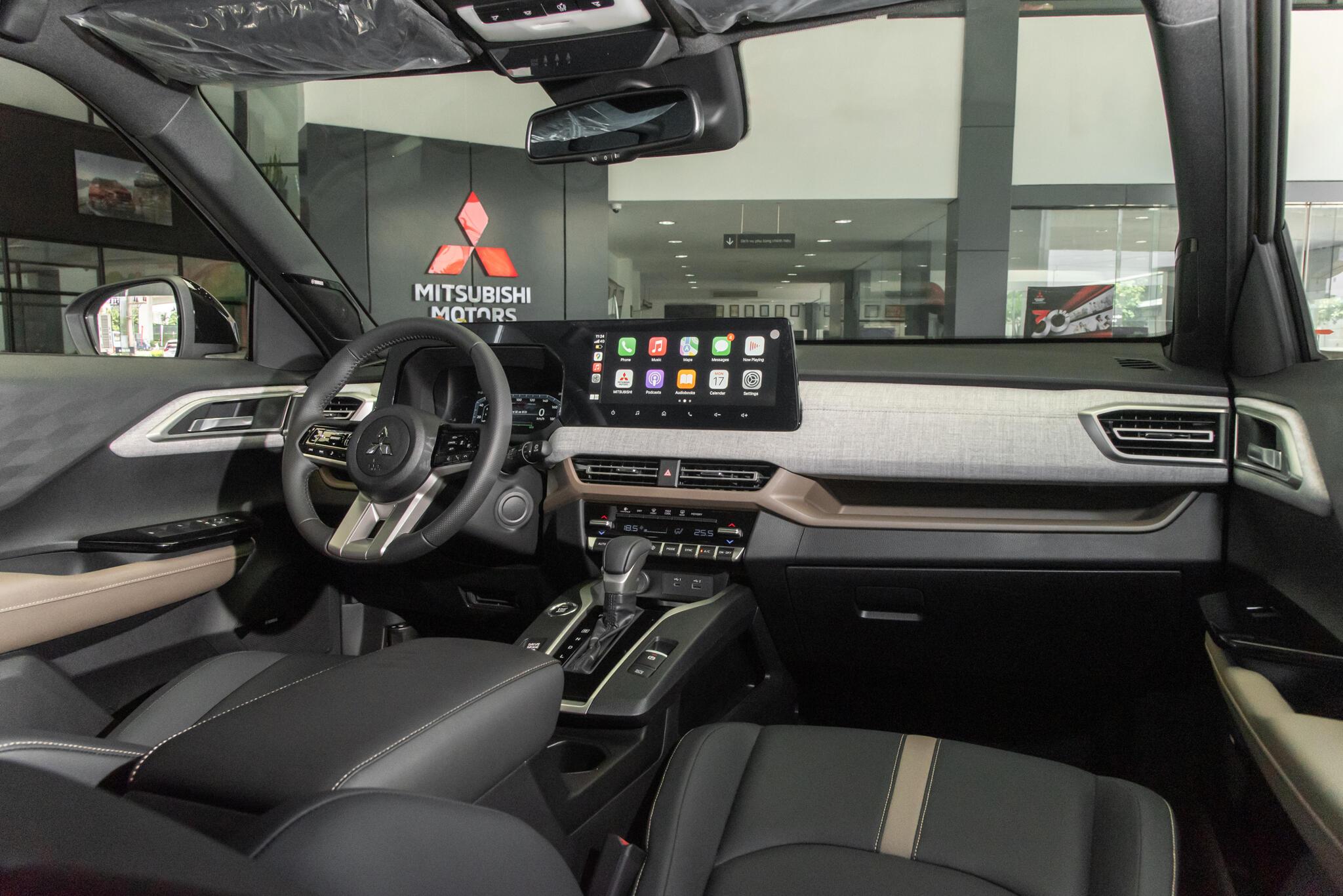 Nội thất bên trong mẫu xe Mitsubishi Xforce